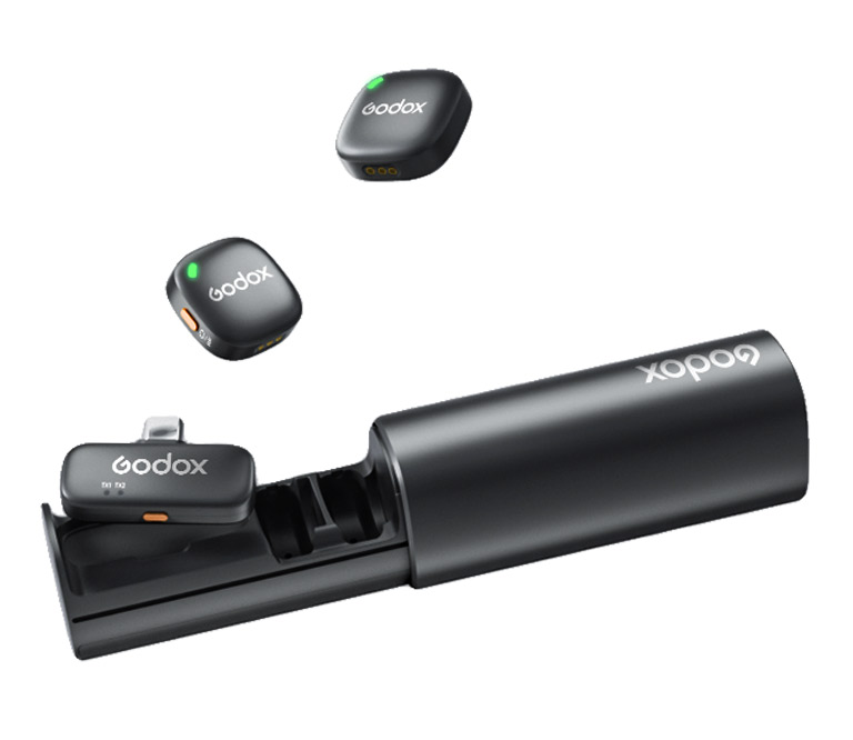 Best image for Godox C01 2-Person Wireless Microphone System with USB-C Connector for Mobile)