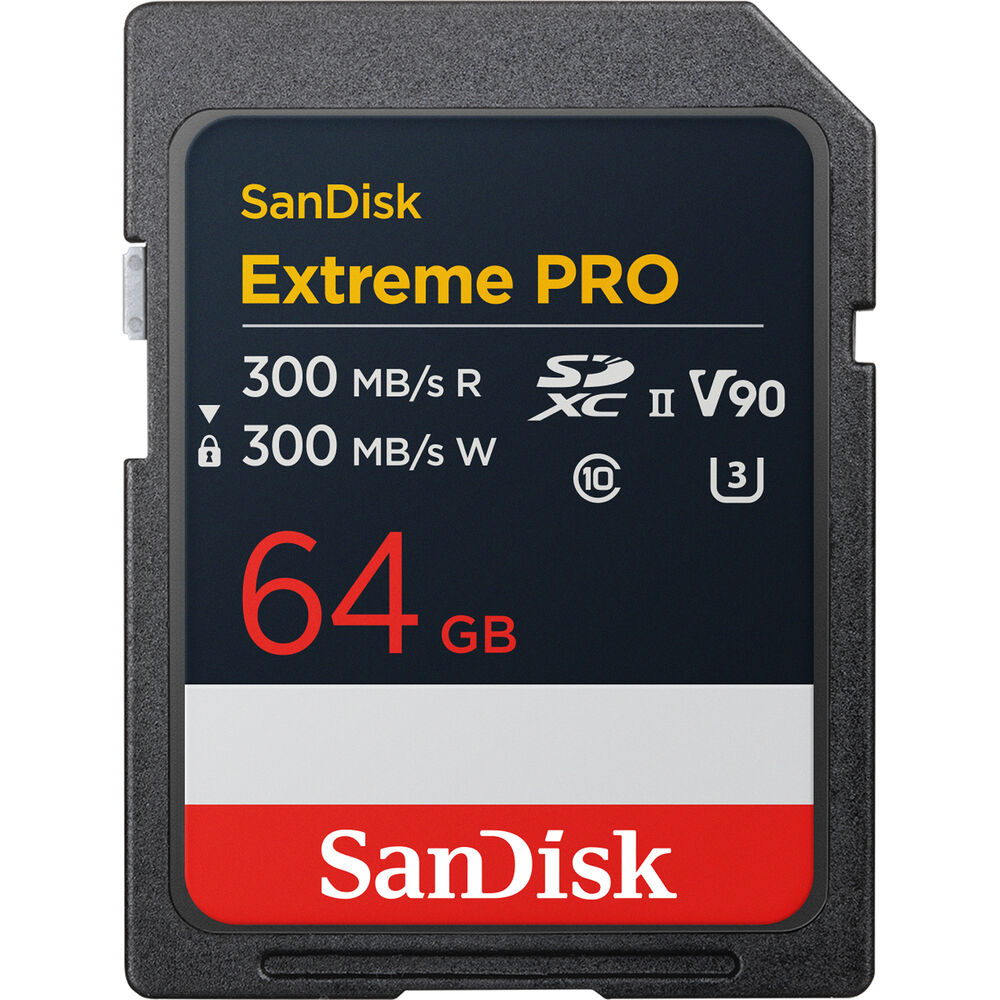 Best image for SanDisk 64GB Extreme PRO UHS-II SDXC V90 Memory Card