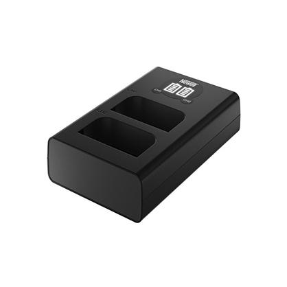 Newell DL-USB-C dual-channel charger for BLX-1 batteries for Olympus OM SYSTEM - Best Available Image