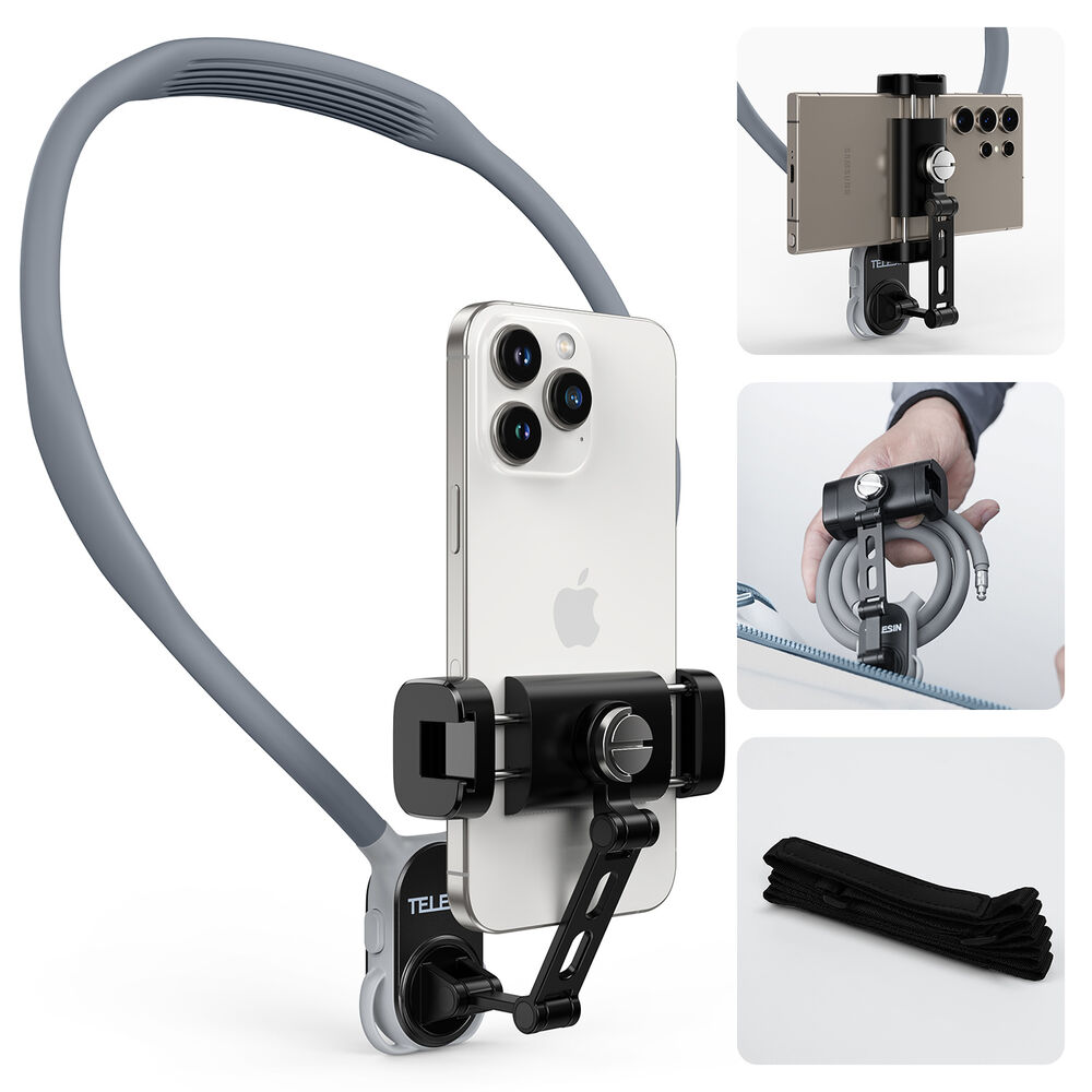 1026113_B.jpg - Telesin Universal Neck Mount for Phone - Image 2