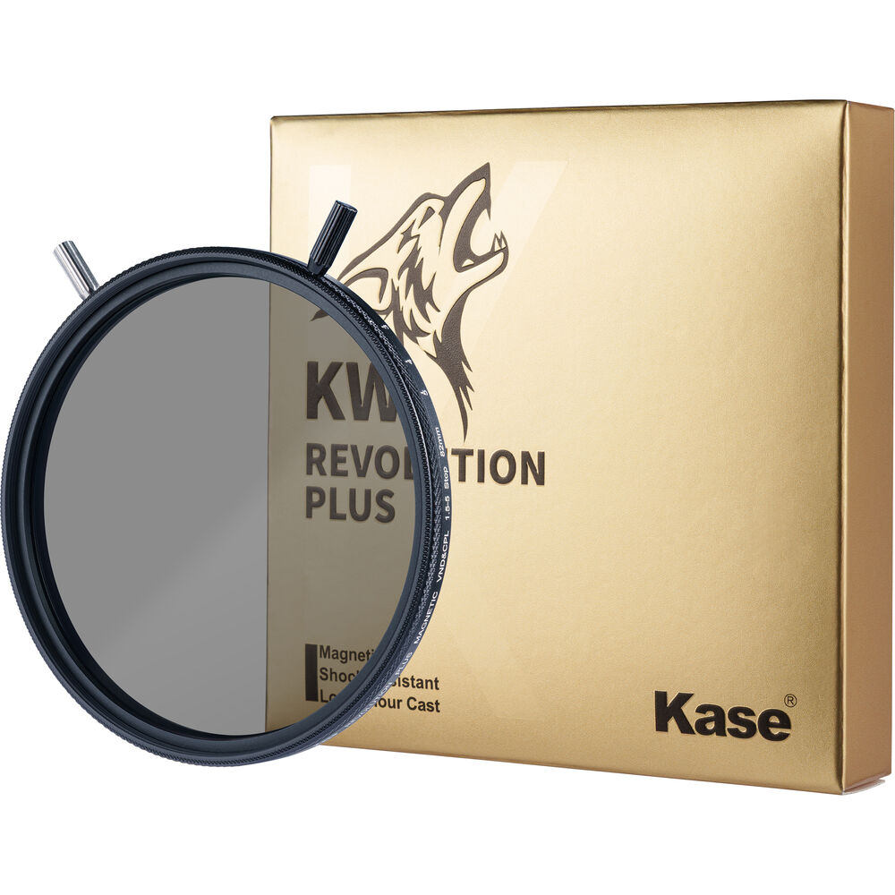 Best image for Kase Revolution Plus VND  &  CPL 1.5-5 Filter with Inlaid  &   Adapter Ring 82mm