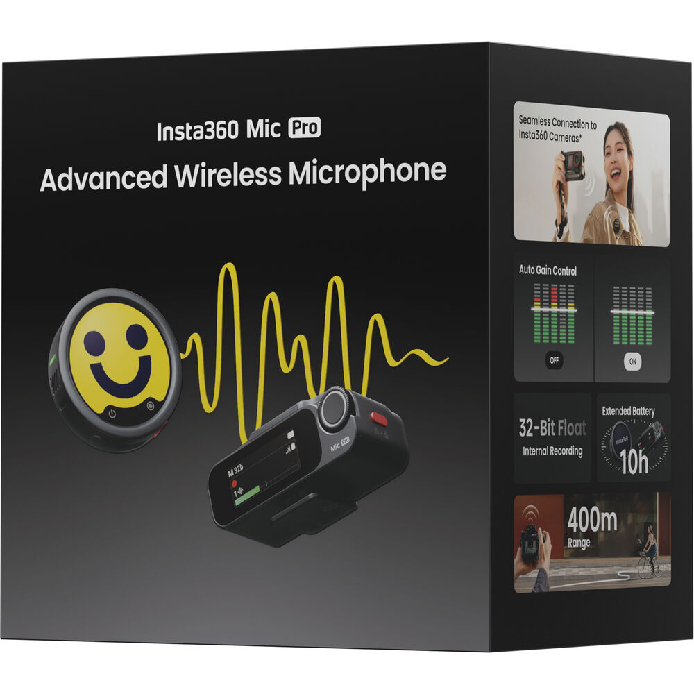 1026613_B.jpg - Insta360 Mic Pro Wireless Microphone 1 TX + 1RX - Image 2