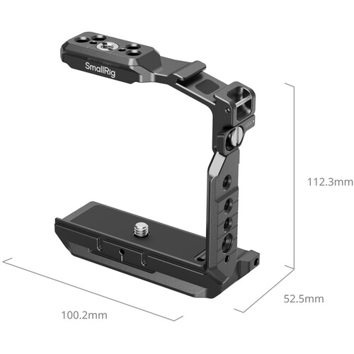 1026713_A.jpg - SmallRig HawkLock Quick Release Half Cage for Sony a7V, a7R V  &  a7 IV 6023 - Image 1