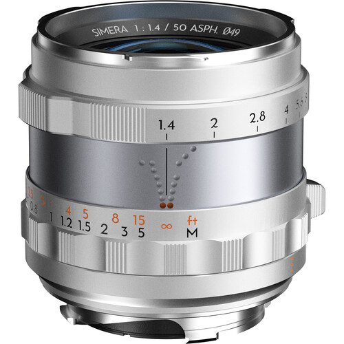 Thypoch Simera 50mm f/1.4 Lens (Leica M, Silver) - Best Available Image