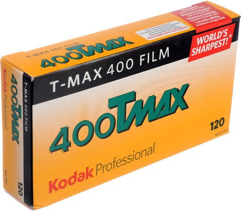 KODAK T-MAX TMY 400 120 PP 5 ROLLS