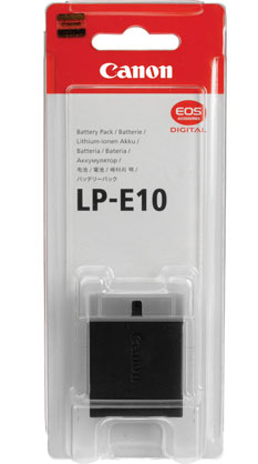CANON LPE10 LITHIUM BATTERY (EOS 1100D )