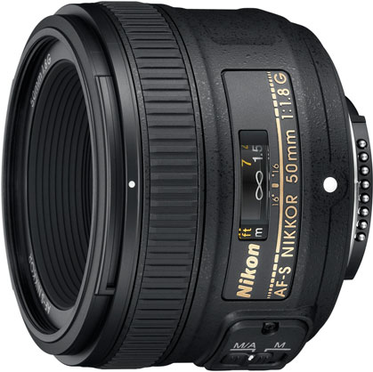 NIKON AF-S 50MM AF F1.8G NIKKOR LENS - Best Available Image