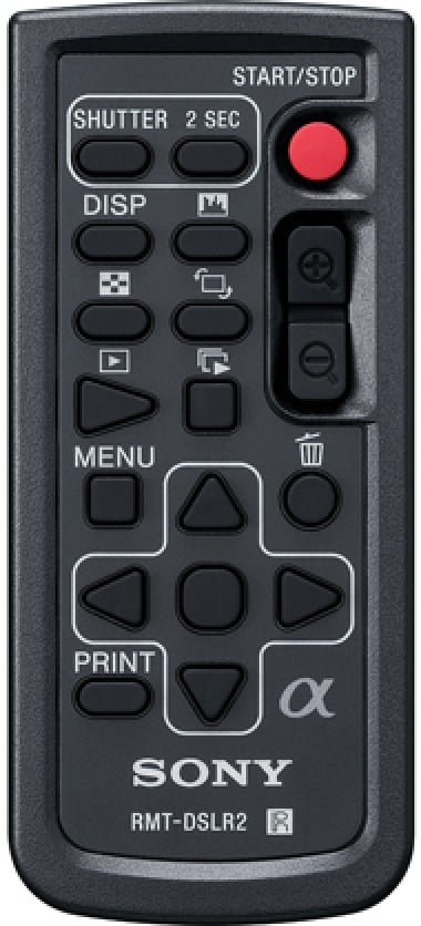 Sony RMTDSLR2 Wireless Remote Commander Cables Remotes and Triggers
