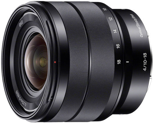 SONY 10-18mm f4 OSS E-mount Lens