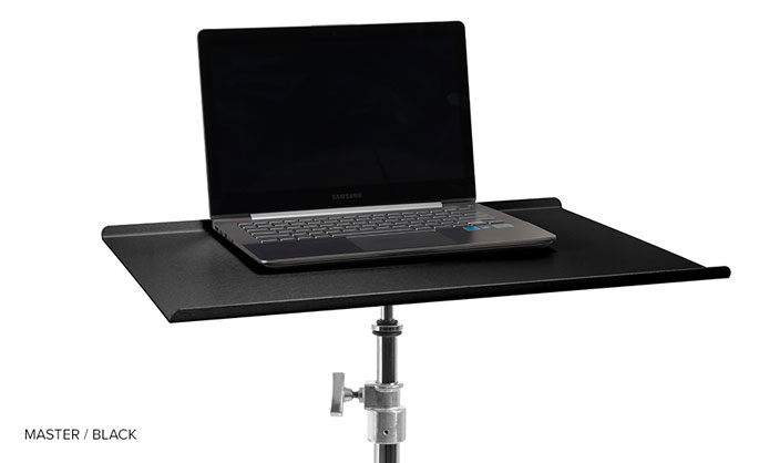 1010814_A.jpg - Tether Table Aero Master 22x16 Black - Image 1