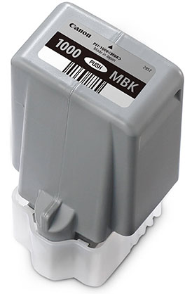 1012094_A.jpg - Canon PFI-1000MBK Matte Black Ink Prograf 1000 - Image 1