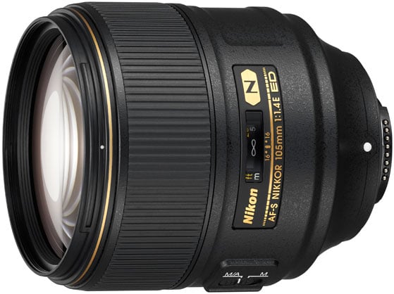 Nikon AF-S NIKKOR 105mm f/1.4E ED Lens