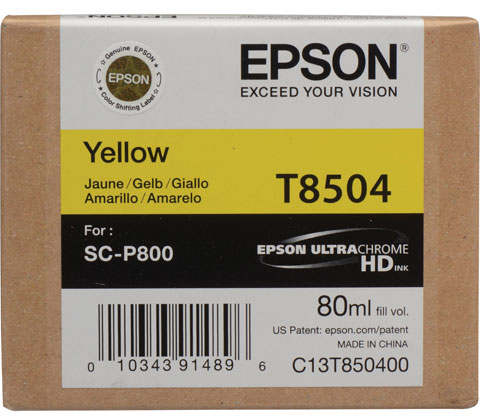 Epson T8504 80ml Yellow ink SC-P800 - Best Available Image