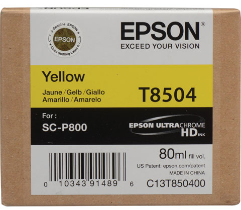 Epson T8504 80ml Yellow ink SC-P800