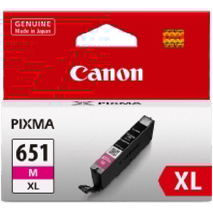 Canon CLI-651 XL Magenta Ink High Yield Inkjet Inks