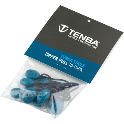 1014184_A.jpg - Tenba Tools Zipper Pulls 10 pack Blue - Image 1
