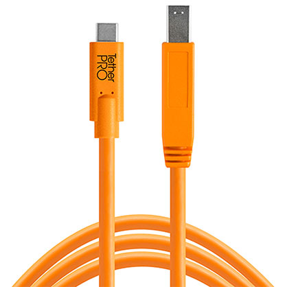 Best image for Tether Pro USB-C to  3.0 Male B 4.6m ORG