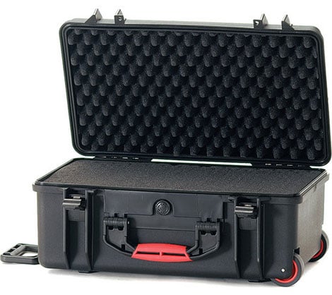 HPRC 2550W Wheeled Hard Case with Foam -Black