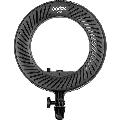 1015444_A.jpg - Godox LR-180b LED Ring Light Black kit - Thumbnail 1