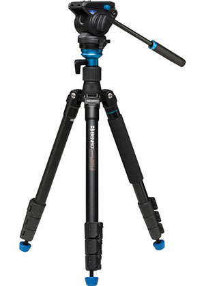 Benro Aero4 Video Tripod Kit Flip Lock - Best Available Image
