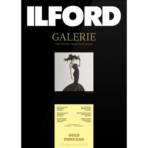 Best image for Ilford Galerie Gold Fibre Gloss 310gsm 17" 43.2cmx12m Roll GPGFG