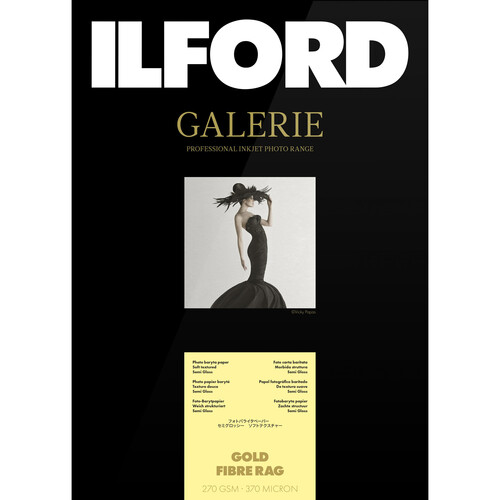 Ilford Galerie Gold Fibre Gloss 310gsm 17" 43.2cmx12m Roll GPGFG - Best Available Image