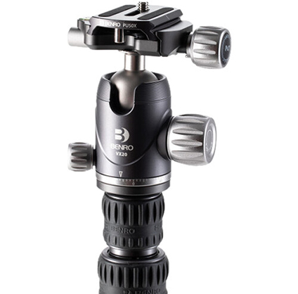 1016454_A.jpg - Benro Bat Zero Series Aluminum Travel Tripod with VX20 Ball Head (55.6") - Image 1