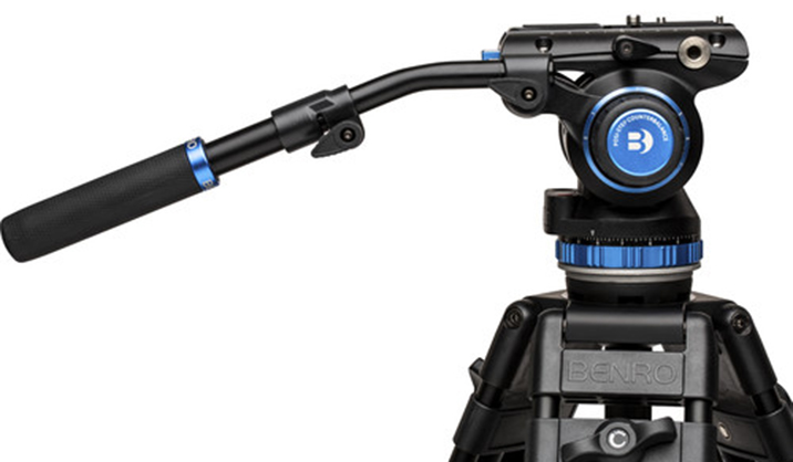 1016464_A.jpg - Benro S8PRO Video Head Max Load 8kg - Thumbnail 1