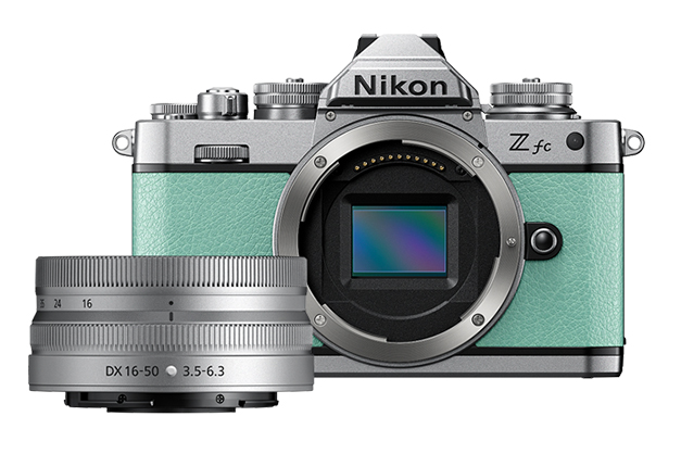 NIKON Z FC Mint Green NIKKOR ZDX 16-50mm