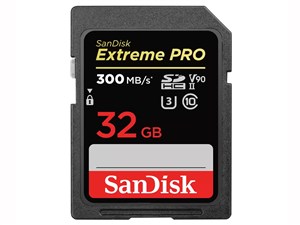 Sandisk Extreme Pro SDHC 32gb V90 300mbs UHS-II U3 - Best Available Image