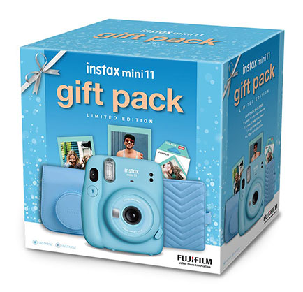 Instax Mini 11 Limited Edition Gift Pack - Sky Blue