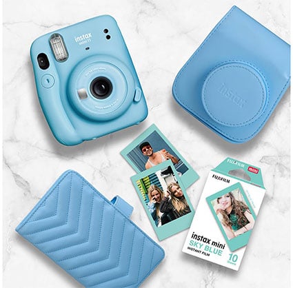 1018764_E.jpg - Instax Mini 11 Limited Edition Gift Pack - Sky Blue - Thumbnail 5