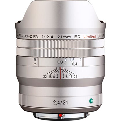 1018894_A.jpg - Pentax HD PENTAX-D FA 21mm f/2.4ED Limited DC WR Lens (Silver) - Thumbnail 1