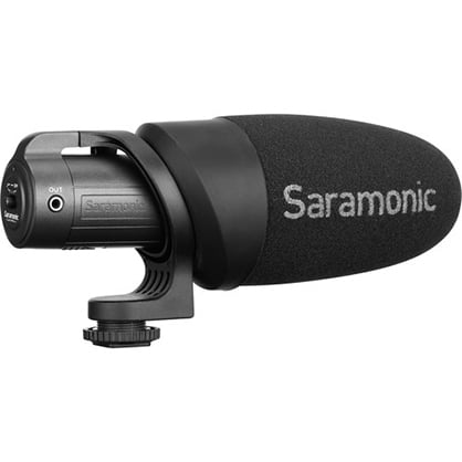 Saramonic CamMic+ Battery-Powered Camera-Mount Shotgun Microphone