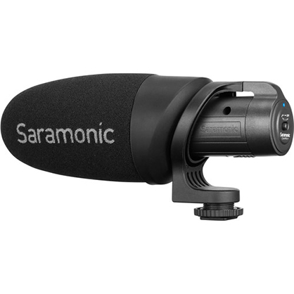 1019114_A.jpg - Saramonic CamMic+ Battery-Powered Camera-Mount Shotgun Microphone - Image 1