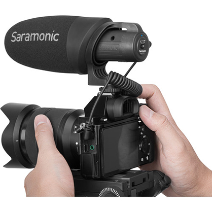 1019114_E.jpg - Saramonic CamMic+ Battery-Powered Camera-Mount Shotgun Microphone - Image 5