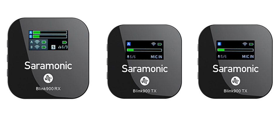 1019204_A.jpg - Saramonic Blink 900 B2 2.4Ghz Compact Wireless Microphone - Image 1