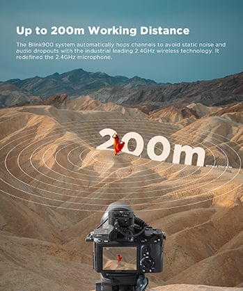 1019204_B.jpg - Saramonic Blink 900 B2 2.4Ghz Compact Wireless Microphone - Thumbnail 2