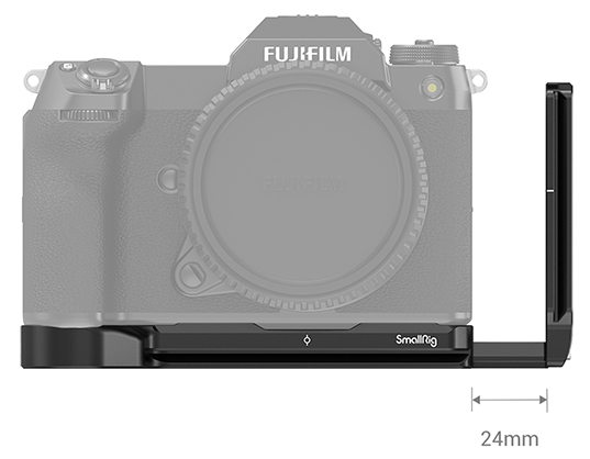 1019284_B.jpg - SmallRig L Bracket for Fujifilm GFX 100S and GFX 50S II Camera 3232 - Image 2