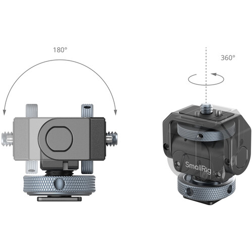 1019734_E.jpg - SmallRig Monitor Mount Lite with Cold Shoe 3809B - Image 5