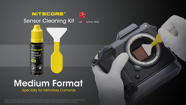 Nitecore Medium Format Sensor Cleaning Pro Kit
