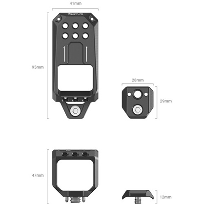 1019924_A.jpg - SmallRig Top Plate for Sony FX3 XLR Unit MD3990 - Thumbnail 1