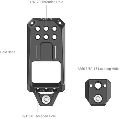 1019924_C.jpg - SmallRig Top Plate for Sony FX3 XLR Unit MD3990 - Image 3