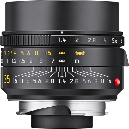 Leica Summilux-M 35mm f/1.4 ASPH. Lens Black Anodized 2022 Version