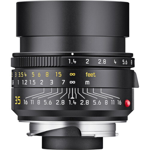 1019954_A.jpg - Leica Summilux-M 35mm f/1.4 ASPH. Lens Black Anodized 2022 Version - Image 1
