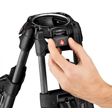 1020014_A.jpg - Manfrotto 645 Fast Carbon Fibre Twin Leg Mid Spreader Tripod - Thumbnail 1