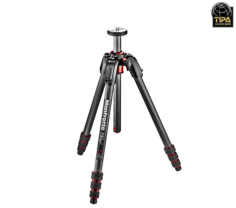 Manfrotto 190GO! CF 4 MS Tripod 4 Section - Best Available Image