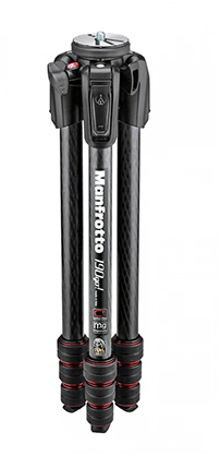 1020234_C.jpg - Manfrotto 190GO! CF 4 MS Tripod 4 Section