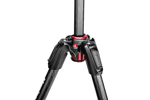 1020234_D.jpg - Manfrotto 190GO! CF 4 MS Tripod 4 Section