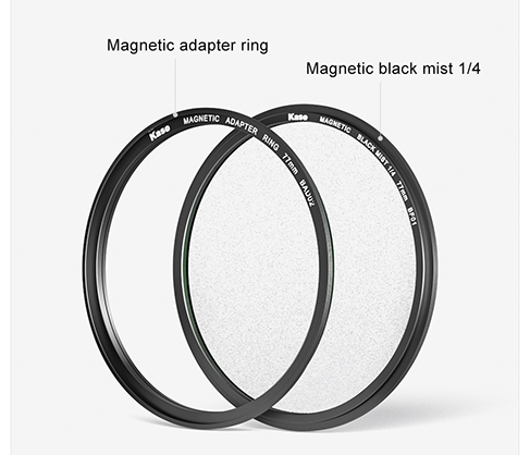 1020284_A.jpg - Kase Black Mist Magnetic Filter 1/4 49mm - Thumbnail 1